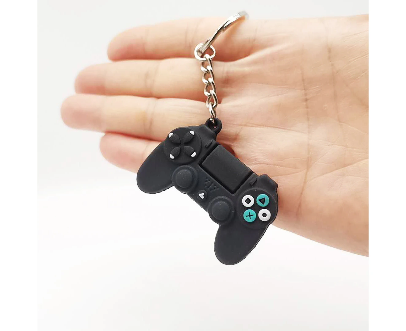 Creative gift game handle key ring pendant simulation Toy Game Machine car Keychains bag pendant