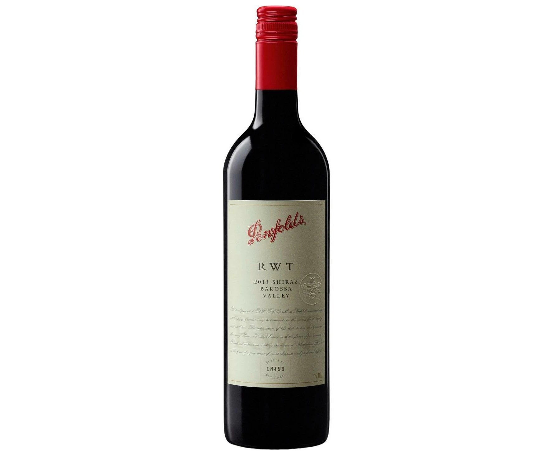 Penfolds RWT Shiraz 2013 750ml