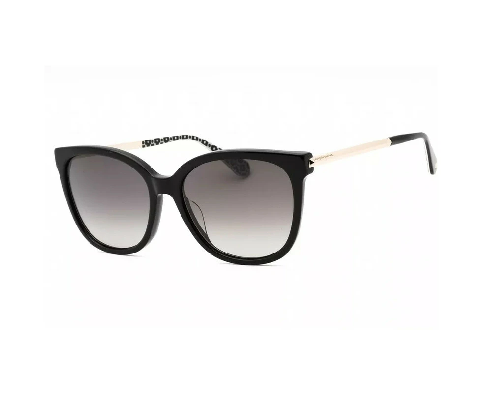 Kate Spade BRITTON/G/S 0807 WJ Black/Grey Sf Polarized Butterfly Sunglasses