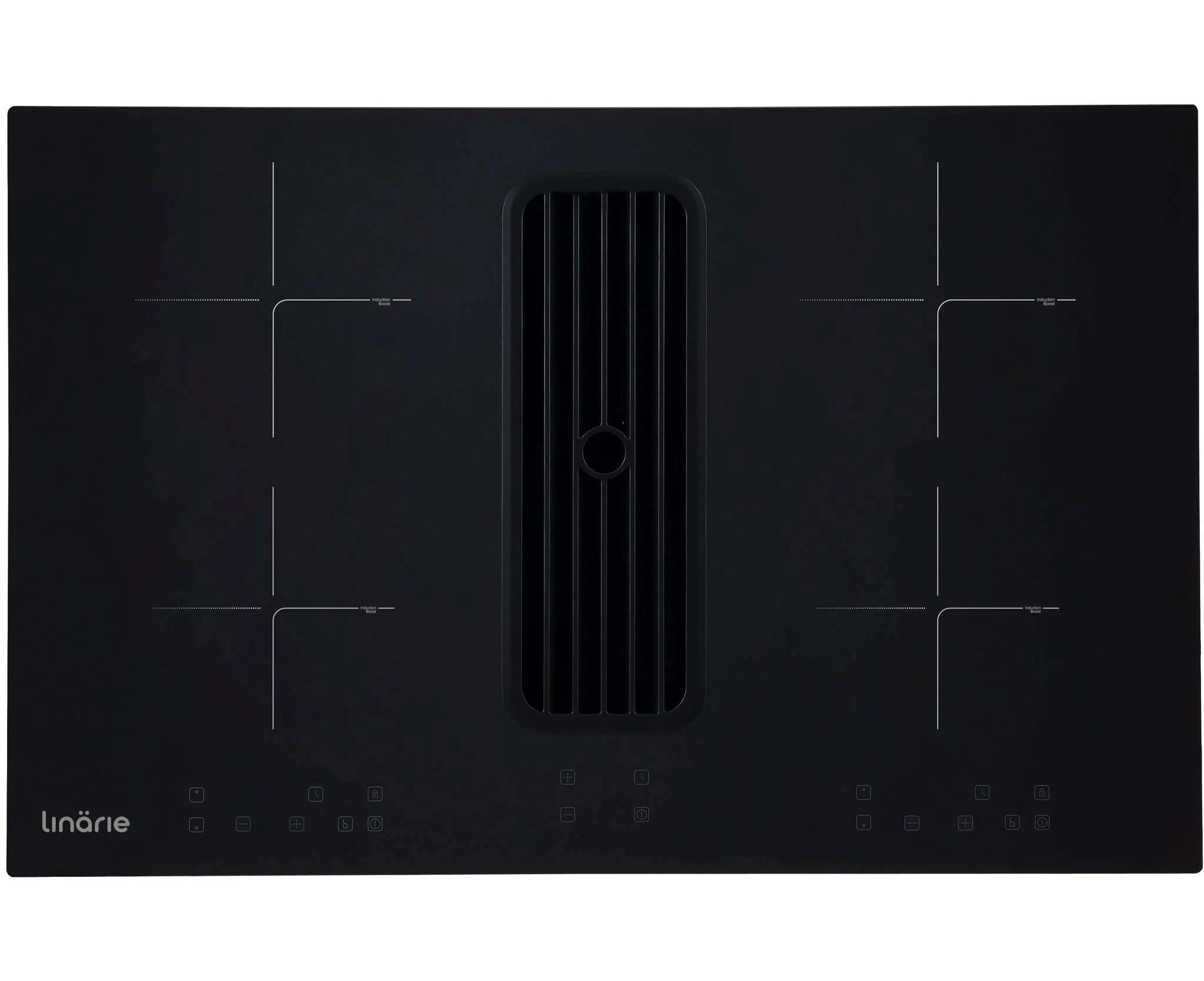 Linarie Lyon 80cm Induction Cooktop with Integrated Ventilation RF90I4FHOOD