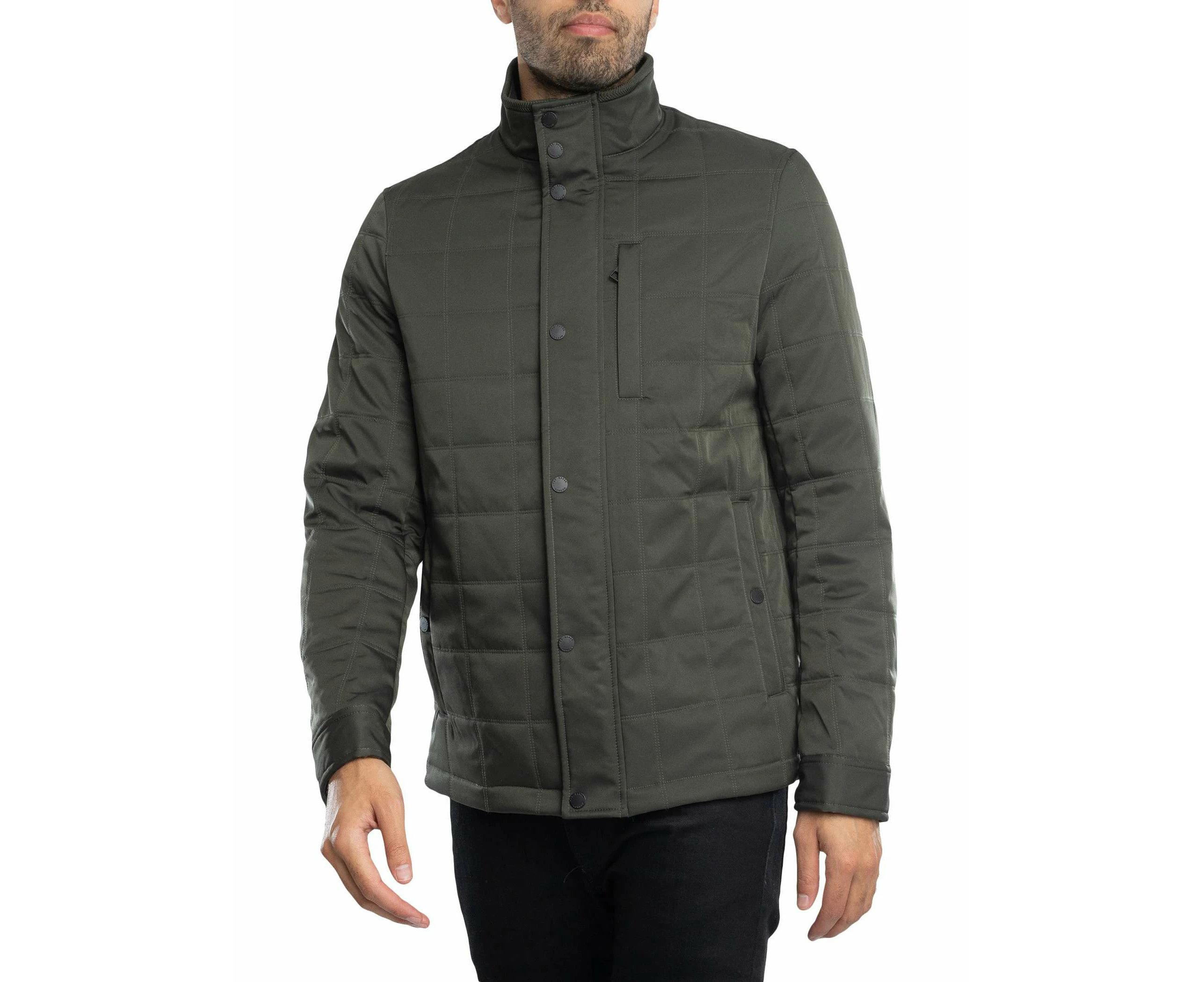 Ted Baker Men's Humber Quilted Jacket - Green