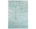 Puffy Soft Shaggy Teal Blue 80x150 cm