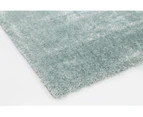 Puffy Soft Shaggy Teal Blue 80x150 cm