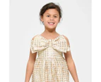 Target Metallic Bow Dress