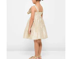 Target Metallic Bow Dress