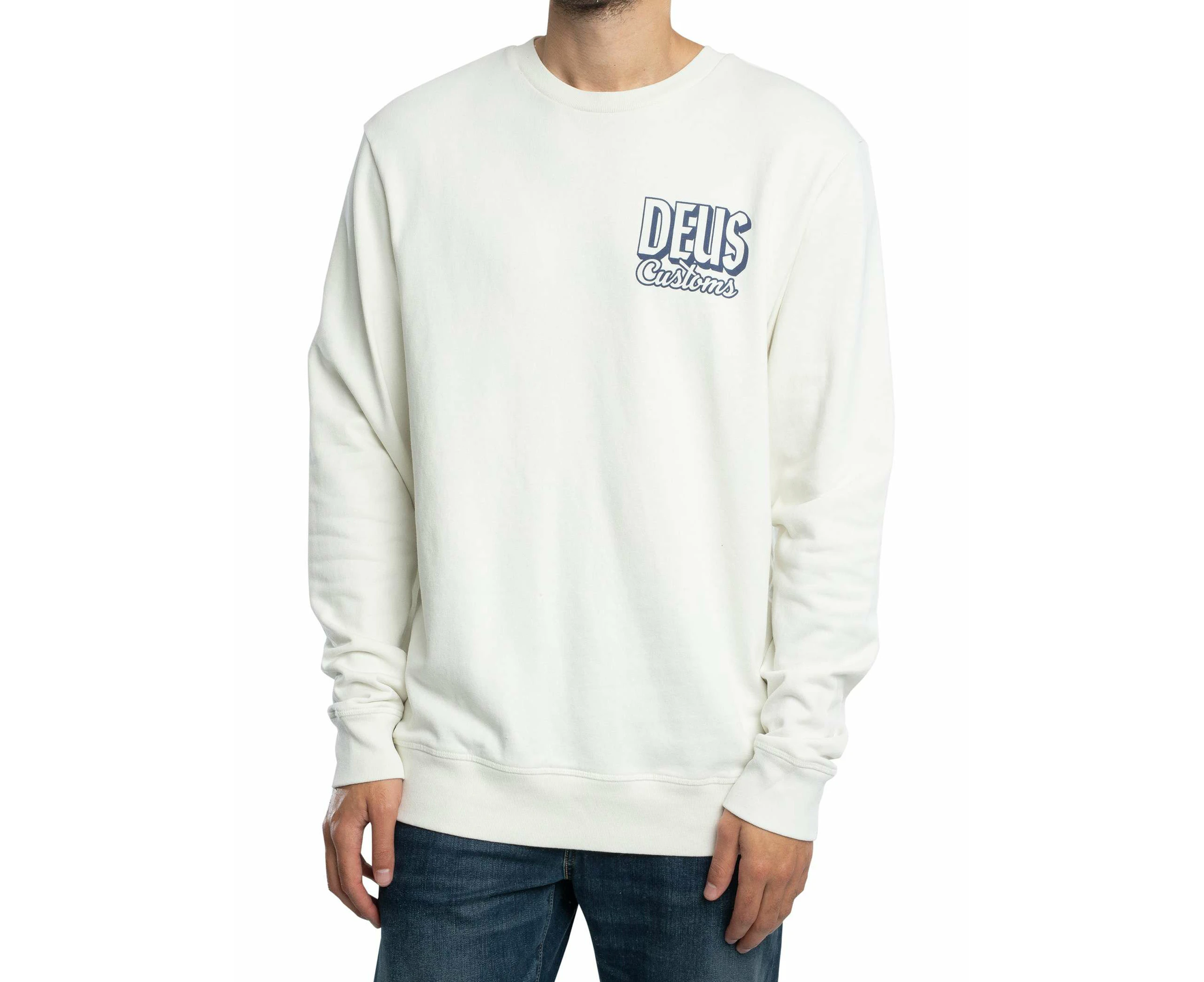 Deus Ex Machina Men's Ever Seen Sweatshirt - White