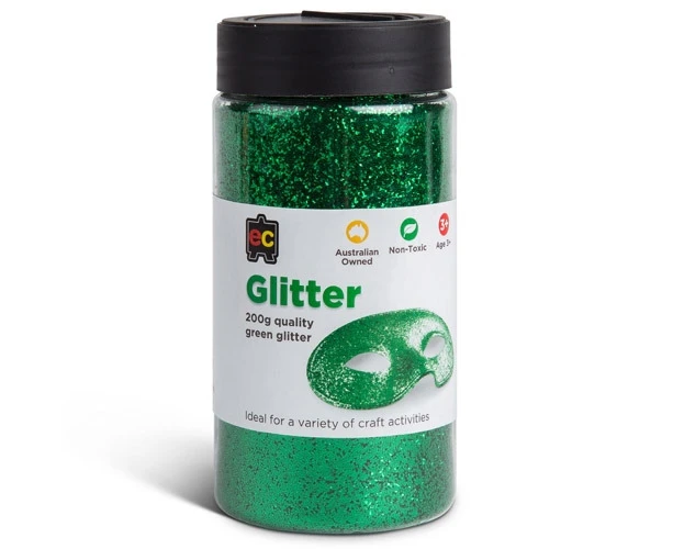 Glitter Jar Green 200g