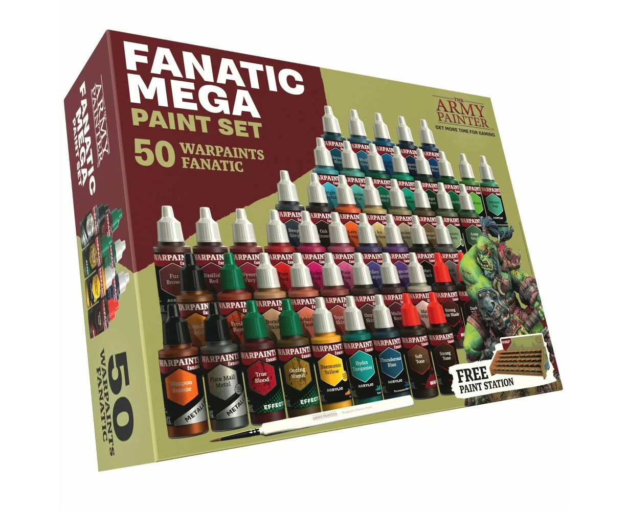 Army Painter Warpaints Fanatic Mega Paint Set