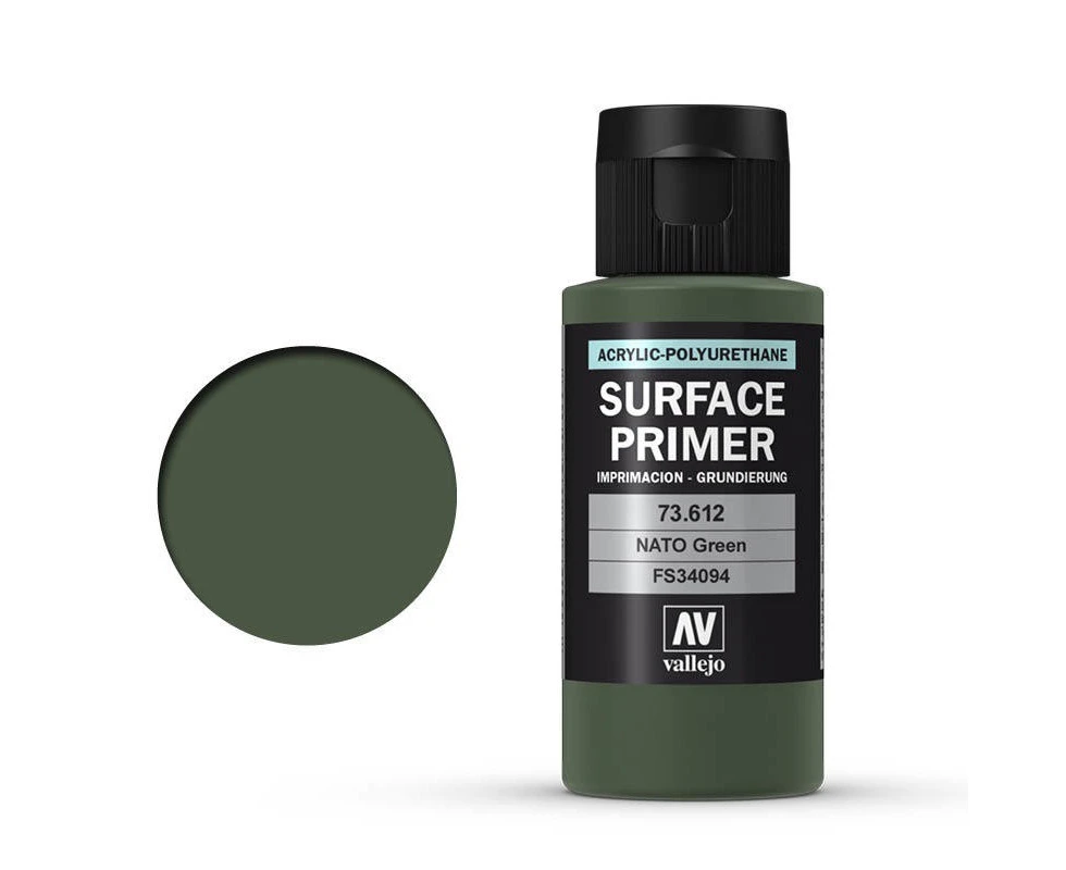 VALLEJO 73612 SURFACE PRIMER NATO GREEN 60 ML