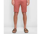 Target Australian Cotton Print Slim Chino Shorts