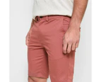 Target Australian Cotton Print Slim Chino Shorts