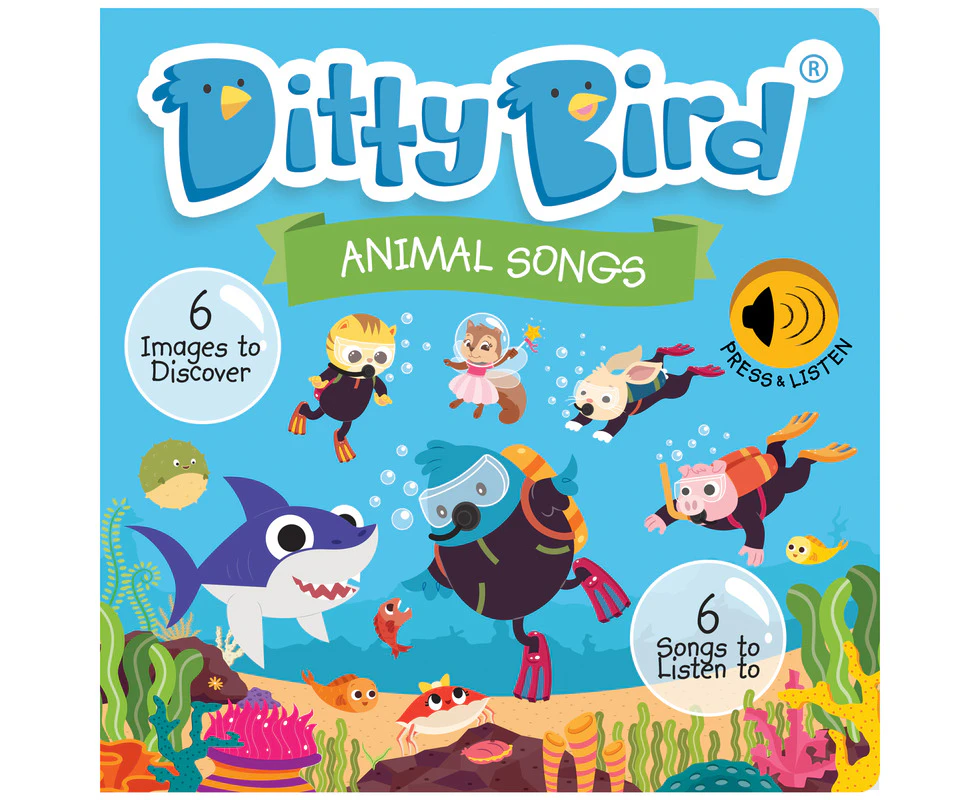 Ditty Bird - Animal Songs Board Book