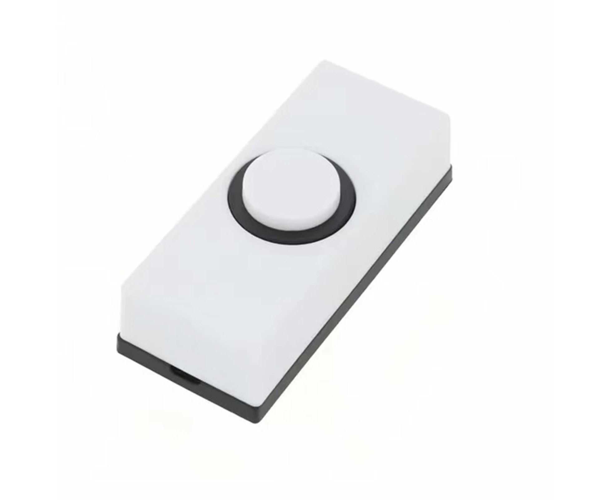 Door Bell Push Button Replacement For Convenient Installation Wired Bell Push White