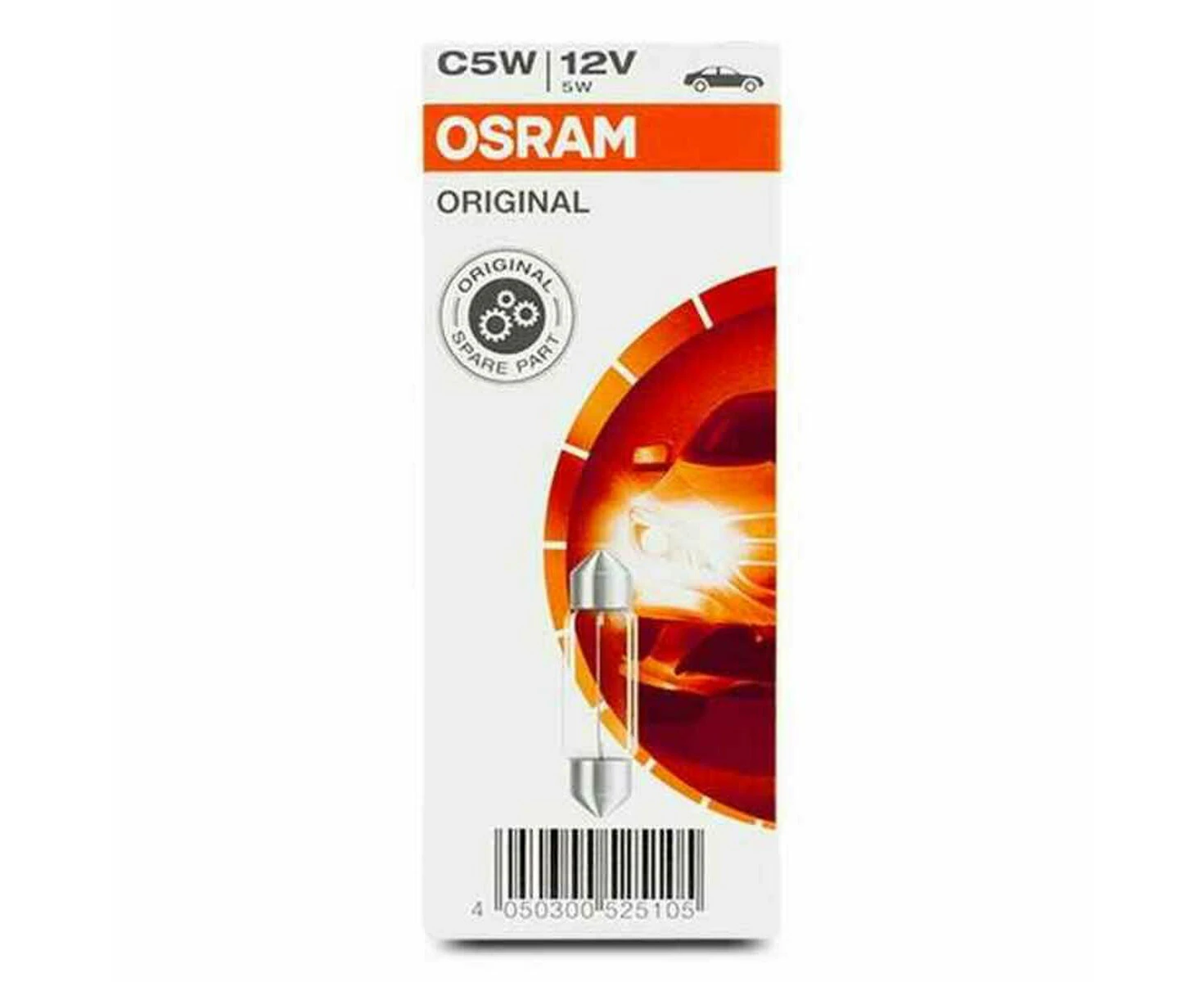 Car Bulb Os6418 By Osram Os6418 C5W 12V 5W 10 pcs