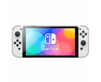 Nintendo Switch OLED Model White Console with Super Mario Bros. Wonder and 12 Months Online Membership