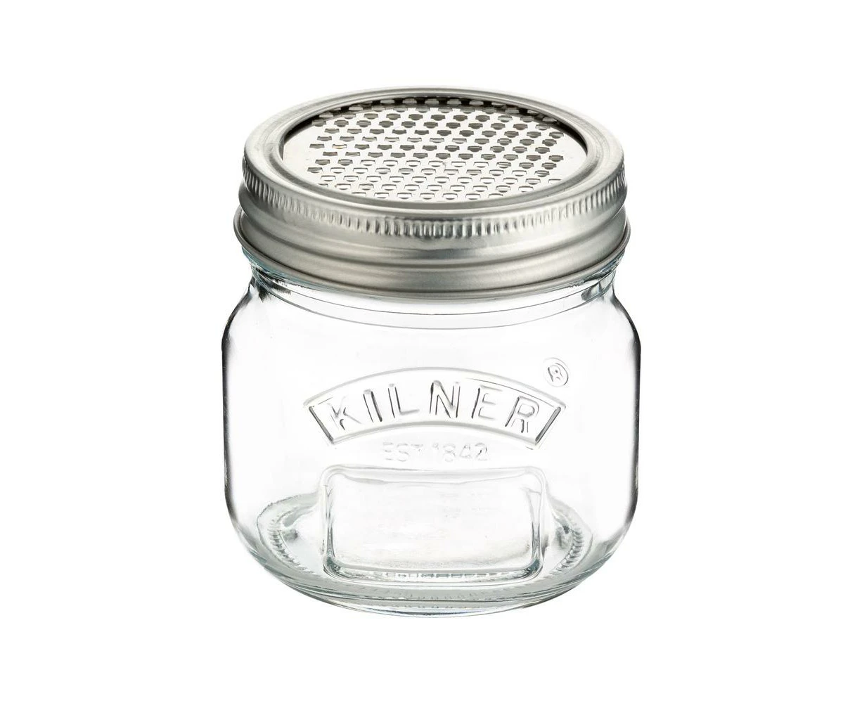 Storage Jar With Fine Grater Lid