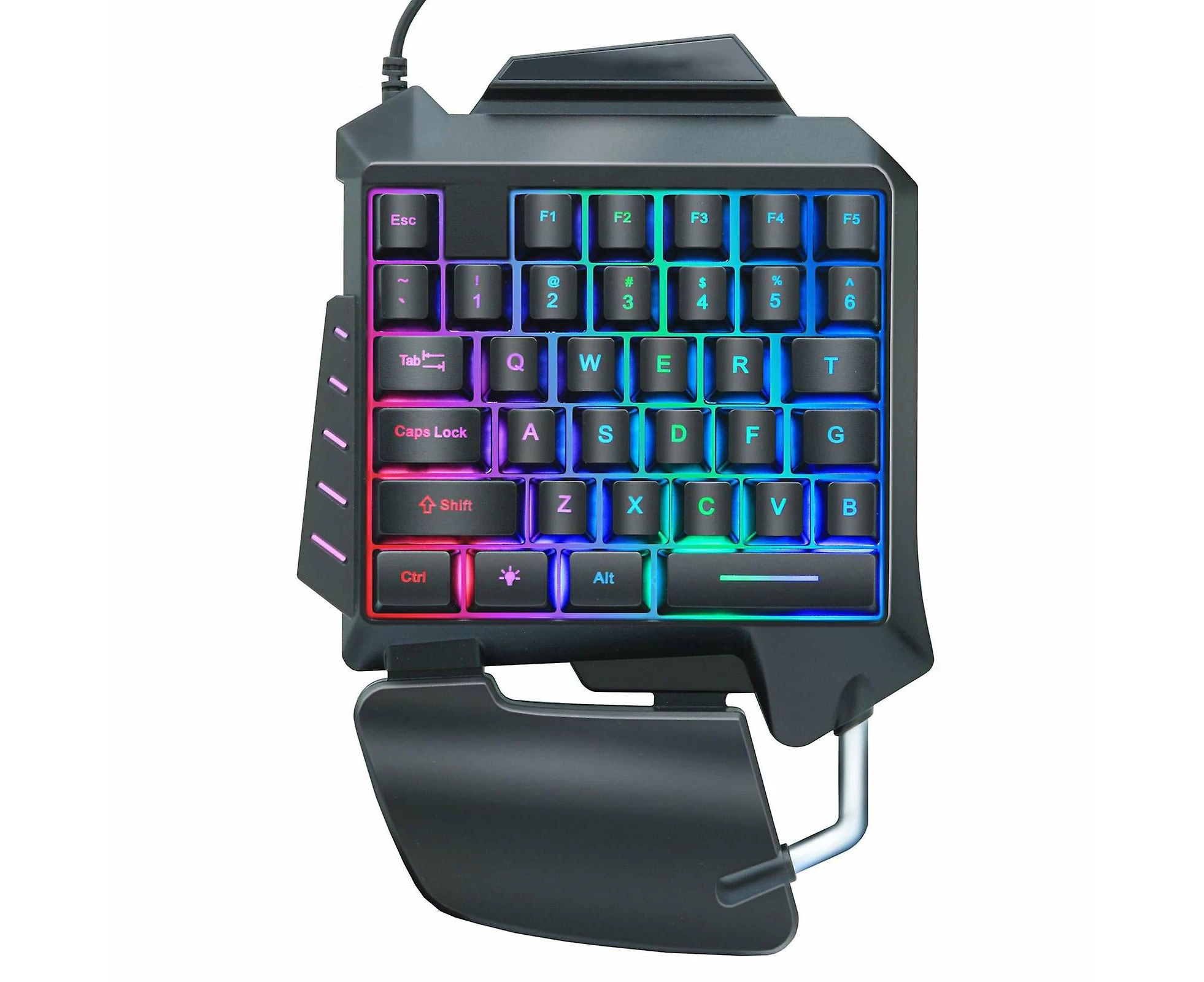 G92 One Handed Gaming Membrane Keyboard Ergonomic Keypad