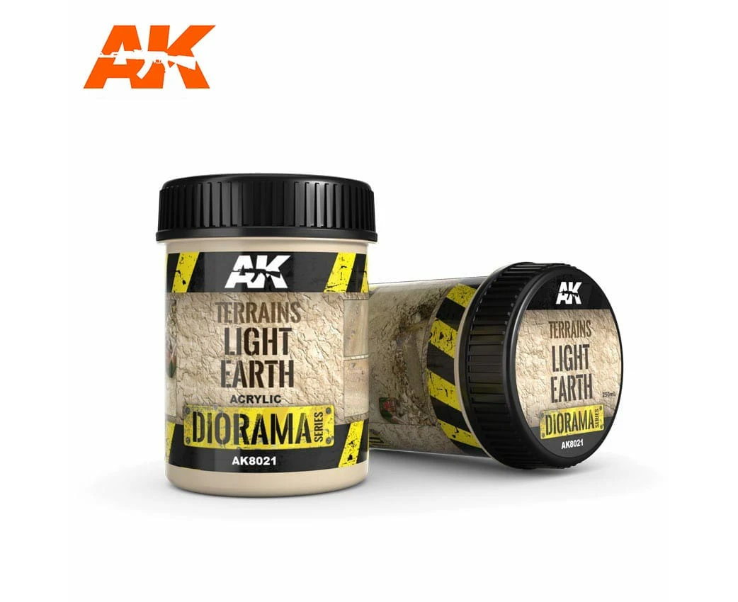 Ak Interactive Dioramas Terrains Light Earth 250ml