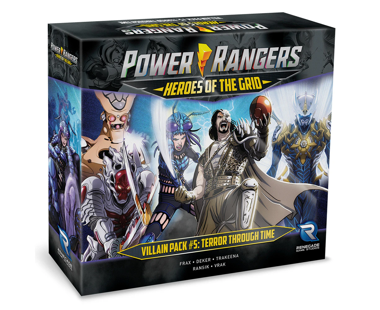 Power Rangers Heroes of the Grid Villain Pack 5 Terror Through Time