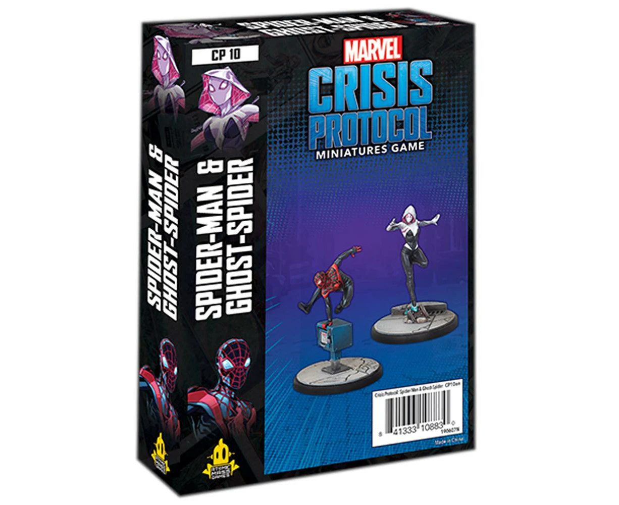 Marvel Crisis Protocol Character Pack - Spider-Man And Ghost-Spider