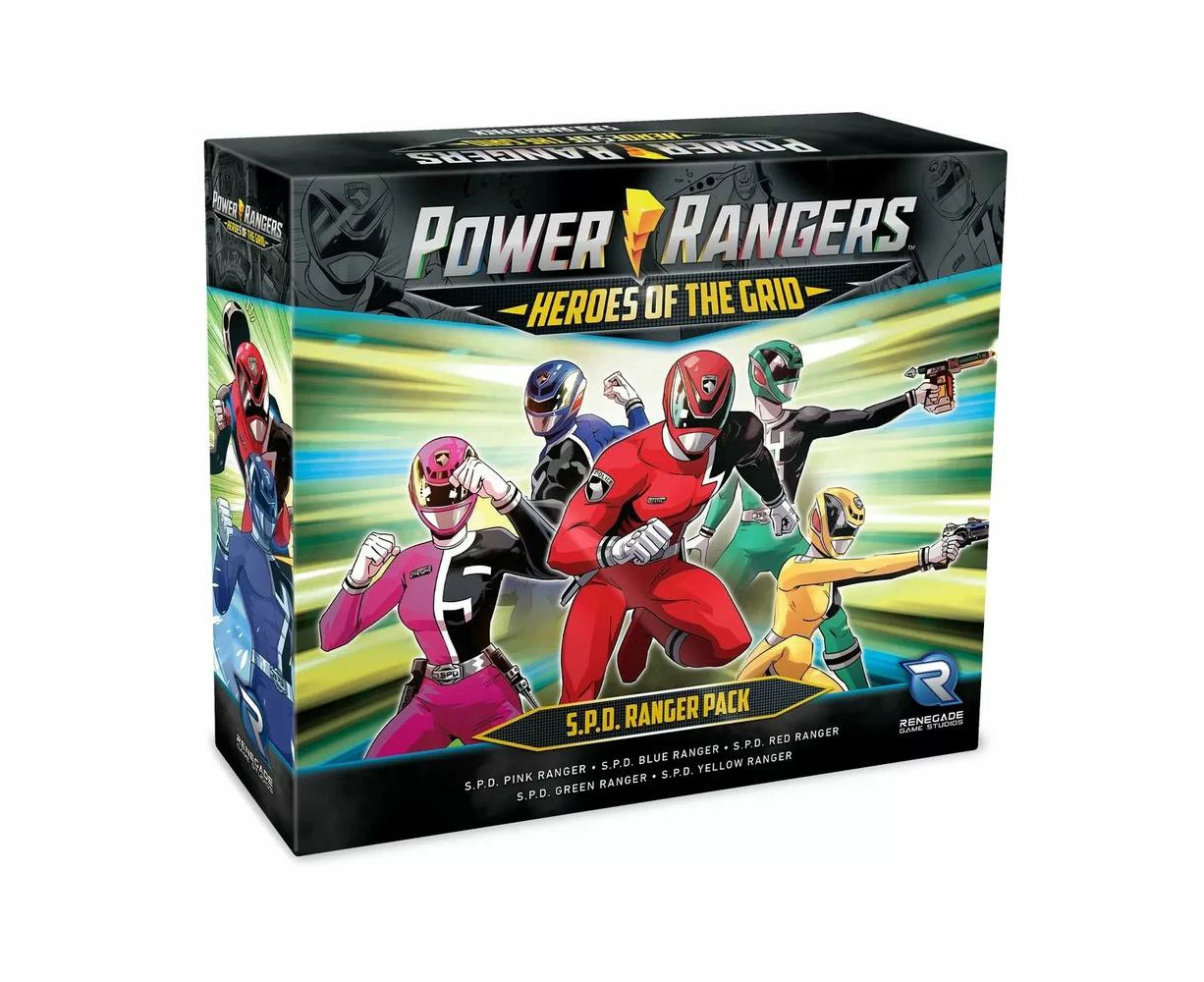 Power Rangers Heroes of the Grid - S.P.D. Ranger Pack