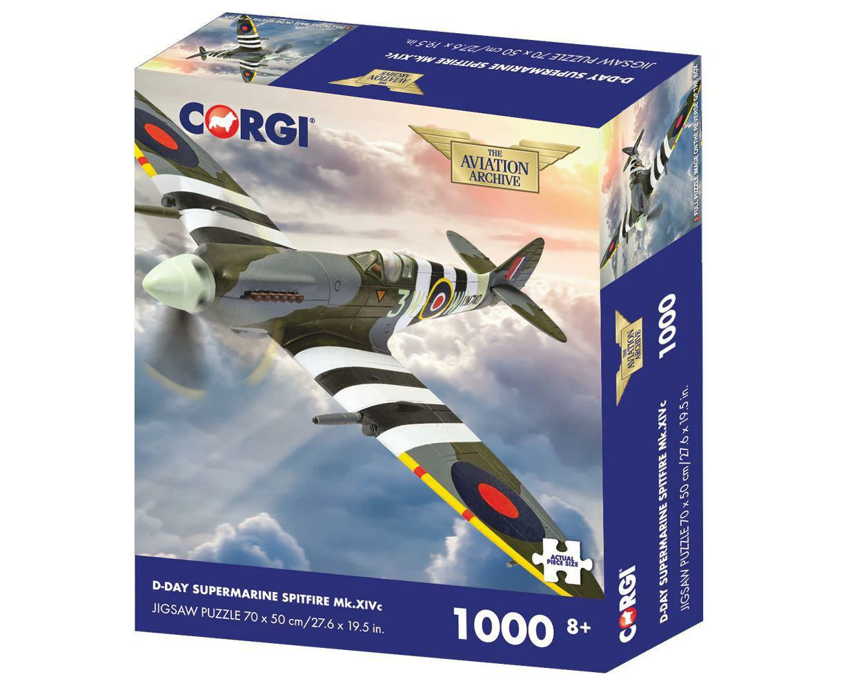 D-Day Supermarine Spitfire Mk.XIVc Jigsaw Puzzle, 1000 Piece