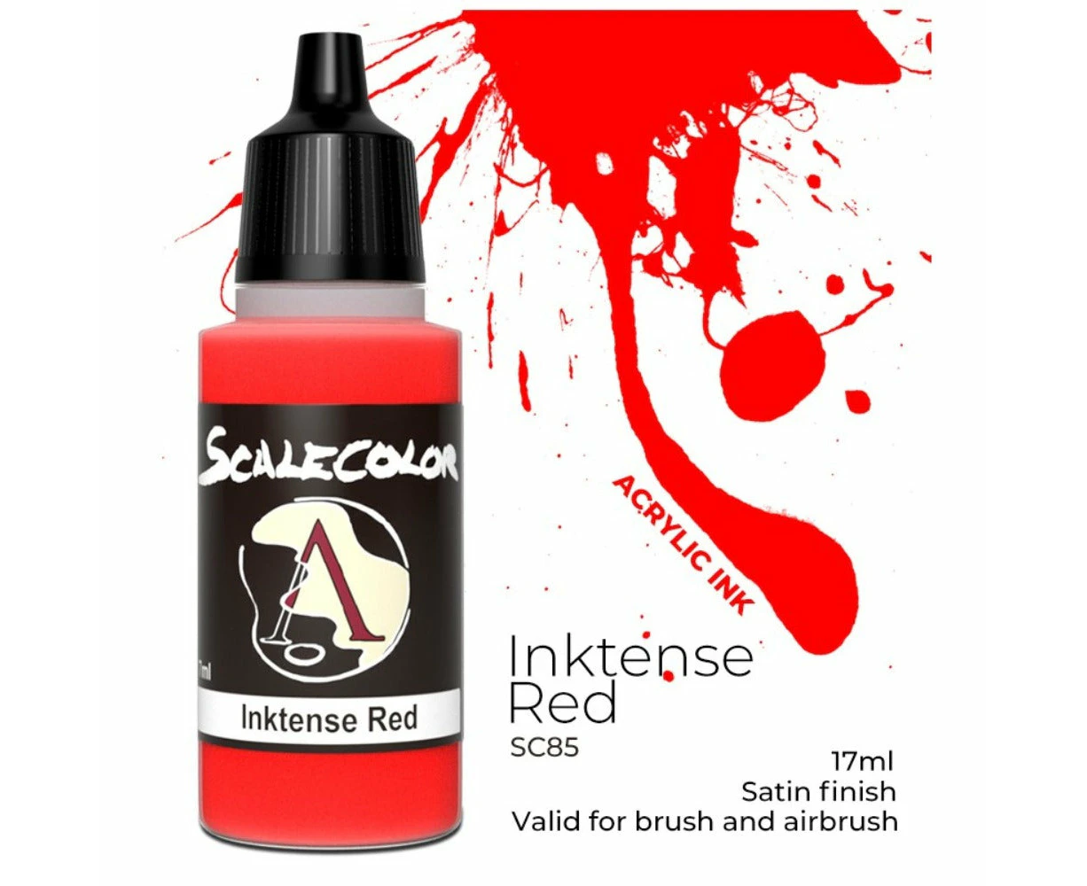 Scale 75 - Scalecolor Inktense Red (17 ml) SC-85 Acrylic Paint