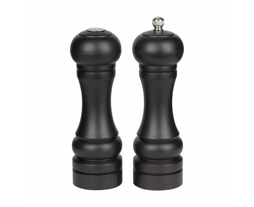 Trudeau Seville Salt & Pepper Mill 15cm - Black