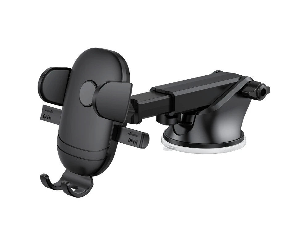 Techflo One Touch Windscreen Car Phone Mount For Apple Iphone Samsung Google