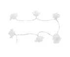 LOYOUTH ED Rose String Light with 2 Modes 2.5-meter Length 20 Bulbs Fairy String Lights Bed Light Night Light Home Decor for Valentine’s Day Party