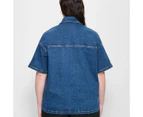 Target Plus Size Denim Shacket