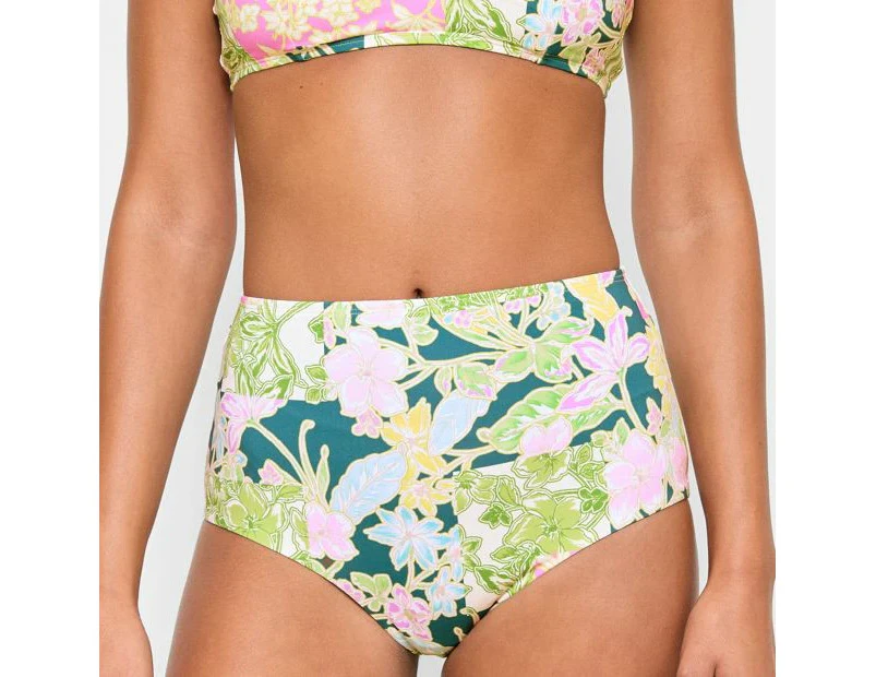 Target Resort High Waisted Swim Bikini Bottoms - Shape Your Body