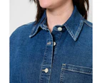 Target Plus Size Denim Shacket