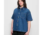 Target Plus Size Denim Shacket