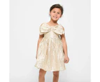 Target Metallic Bow Dress