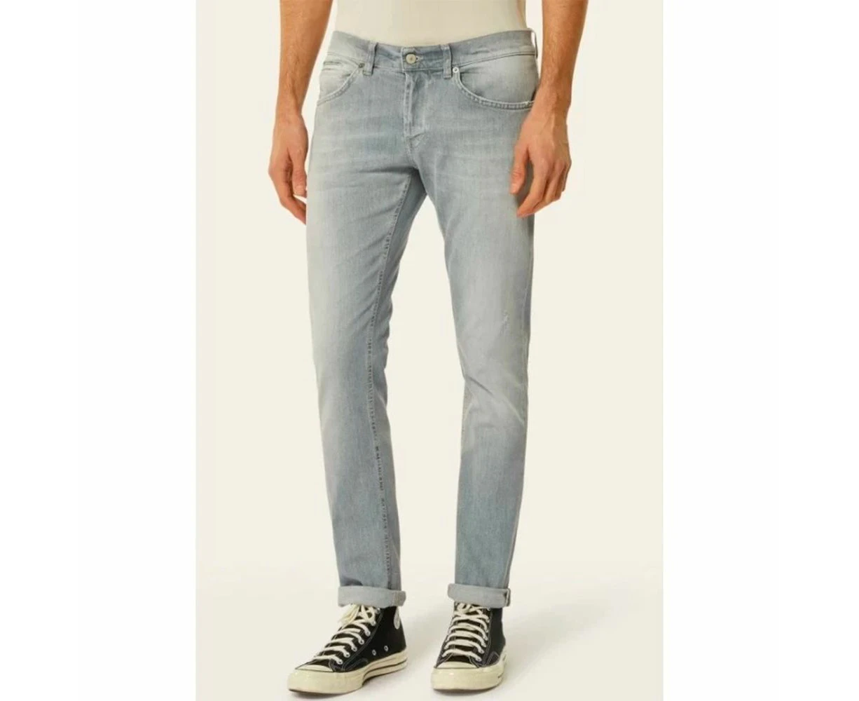 Dondup Sleek Stretch Gray Denim For Men