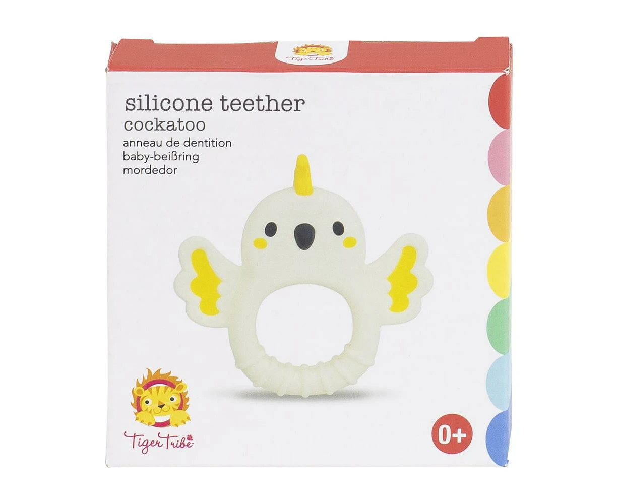 Silicone Teether - Cockatoo