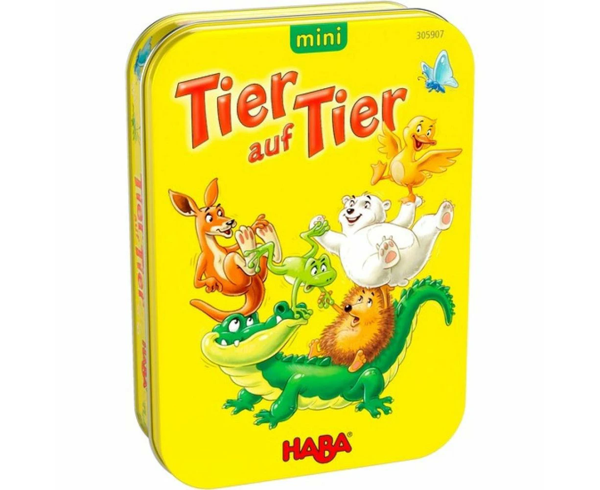 Animal Upon Animal Mini Tin