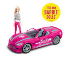 Bladez Toyz Barbie Dream Car Remote Control, Pink RC Car for Kids, Full-Function with Lights, Fits Two Barbie Dolls - Christmas Present