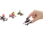 Hot Wheels Mario Kart Bundle - Race Into Action With Mario, Luigi, Bowser And An Exclusive Black Yoshi!