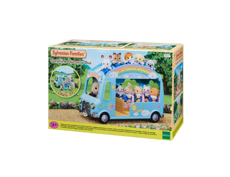 Sylvanian Families 5317 Sunshine Nursery Bus Playset