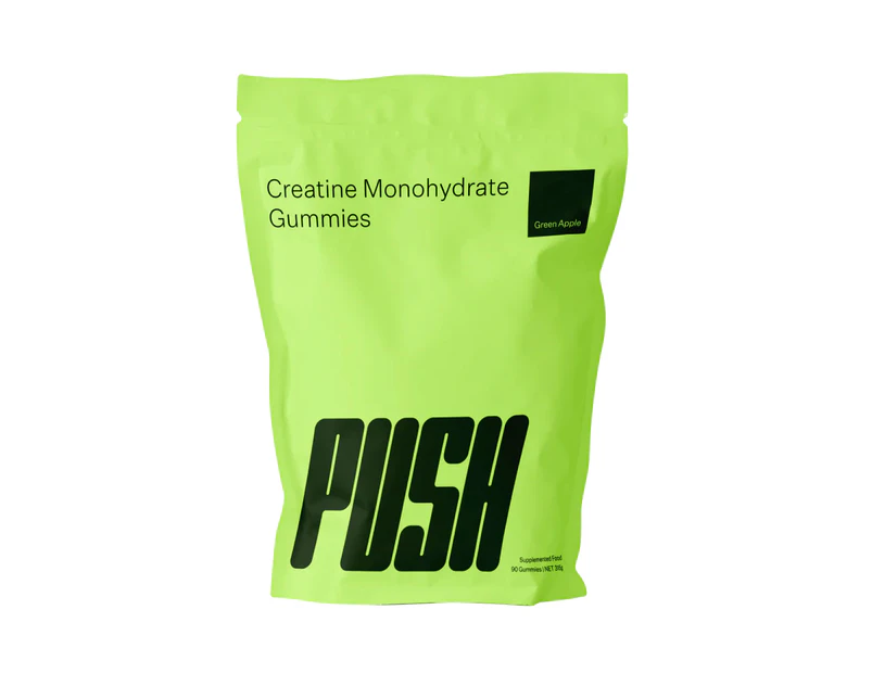 Push Creatine Gummies - Green Apple |