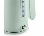 1.7L Soft Touch Kettle, Green - Anko