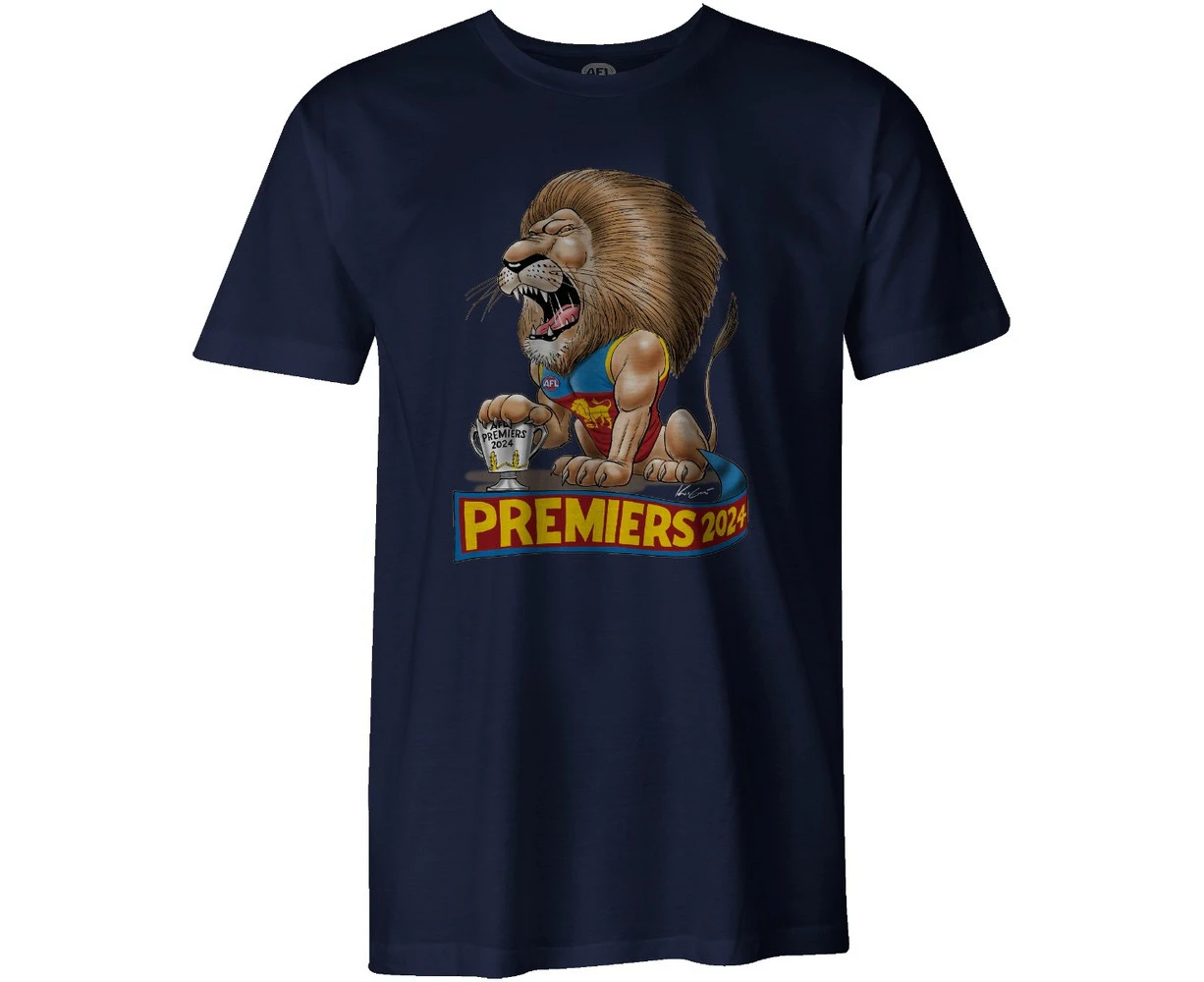 Brisbane Lions 2024 Mark Knight Mens Tee