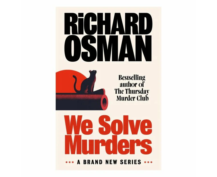 We Solve Murders by Richard Osman - Book