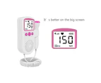 3.0Mhz Baby Heartbeat Monitor Battery Powered Fetal Heart Rate Monitor Detector Prenatal Monitoring Device Smart Monitor Pre