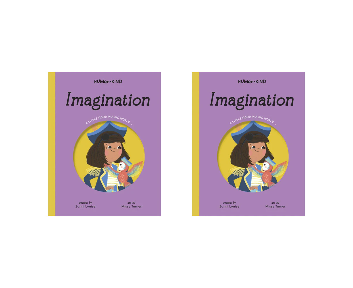 2PK Human Kind Imagination Kids Bedtime Story Reading Picture Book 6-8y