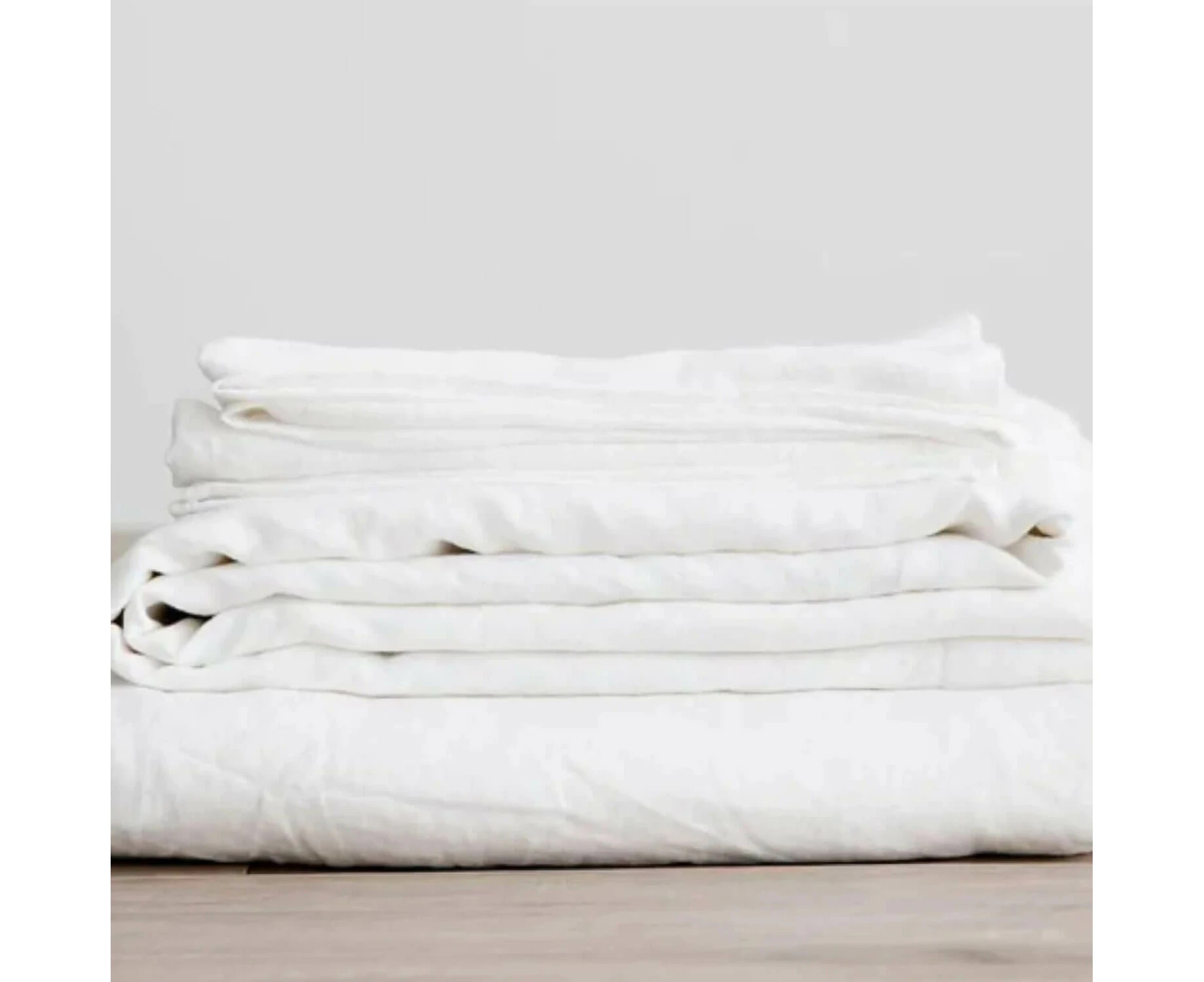 Hemp Gallery Australia Pure Hemp Linen Cot Set - Hemp Gallery Australia - Snow