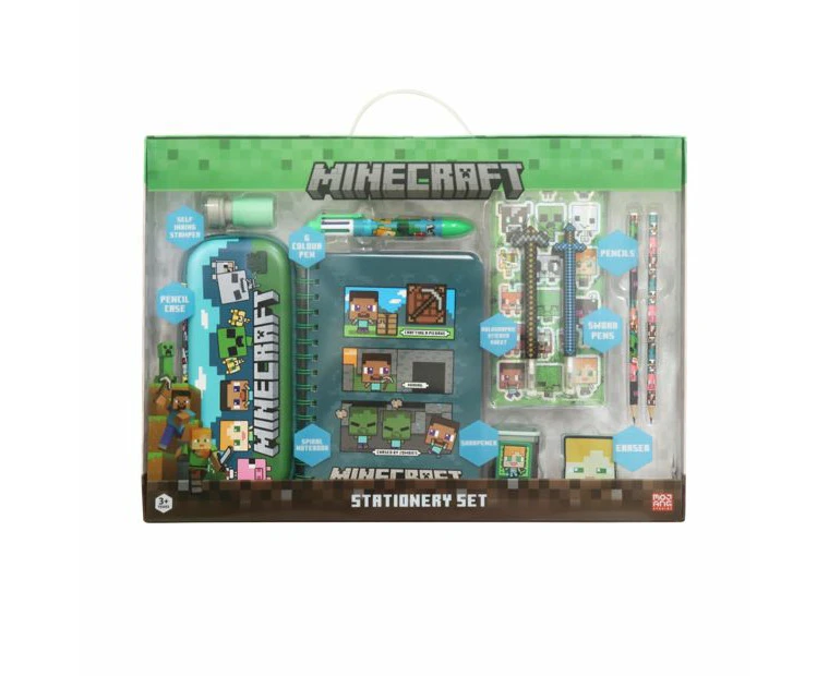 Minecraft Mega Stationery Set 2024