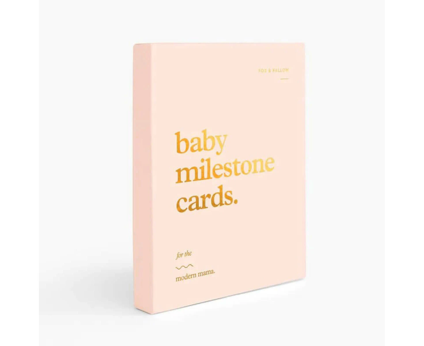 Fox & Fallow Baby Milestone Cards - Fox & Fallow - Cream